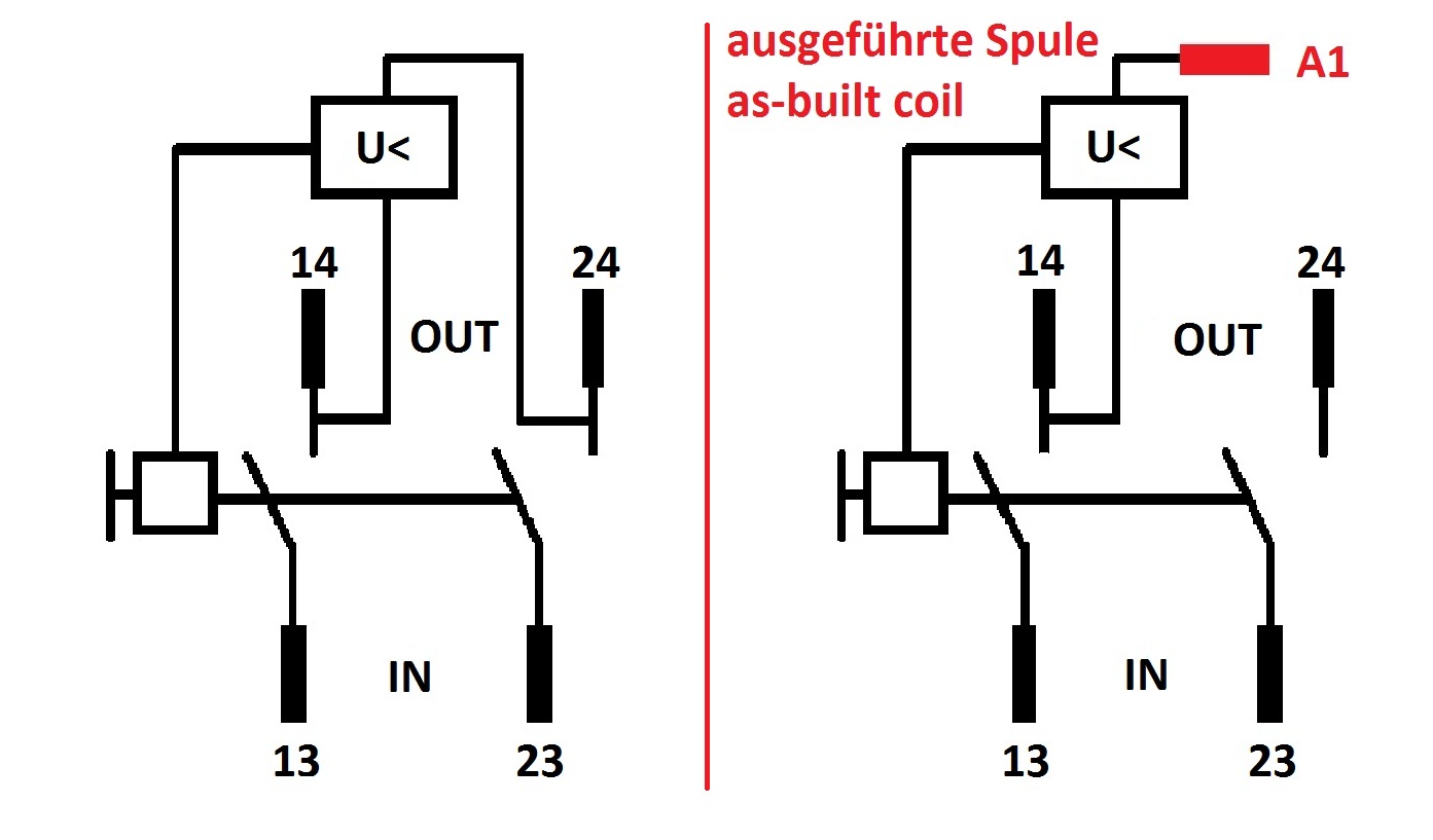 Unterspannungsauslöser TP3251 mit Tasten - www.tripus.de